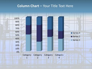 Busy Winter Window PowerPoint Template