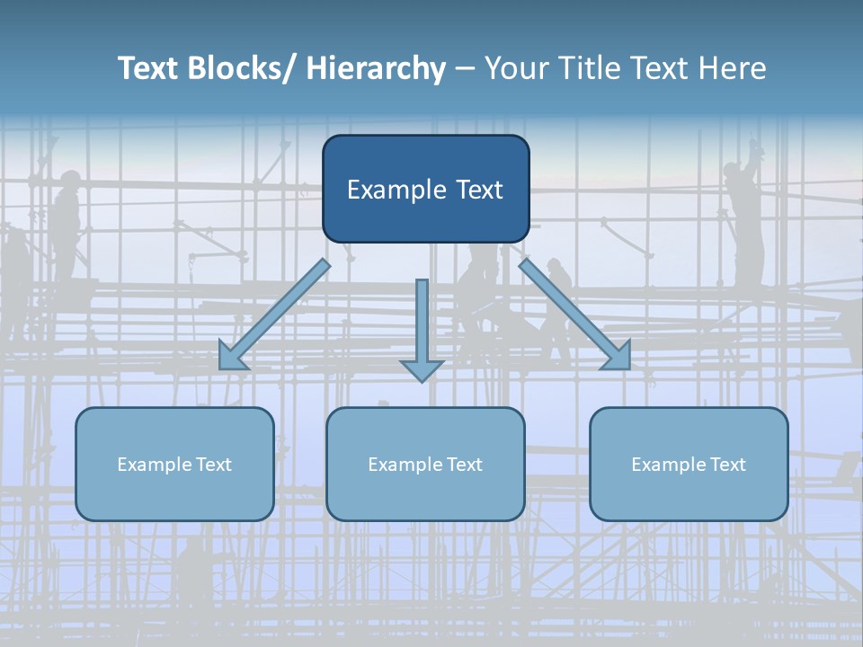 Busy Winter Window PowerPoint Template