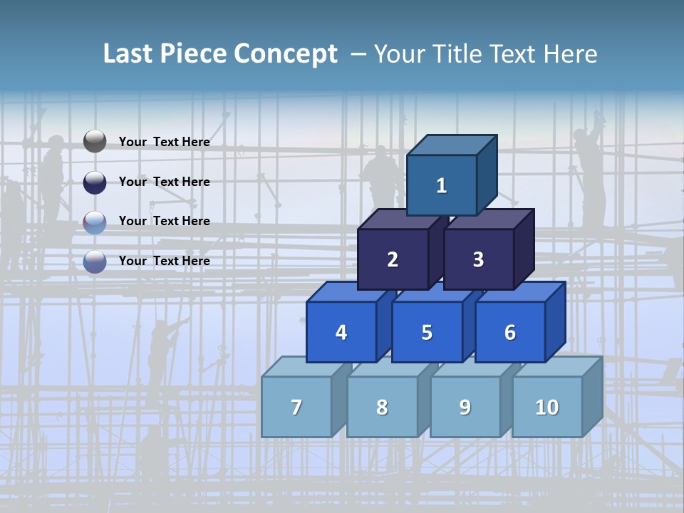 Busy Winter Window PowerPoint Template