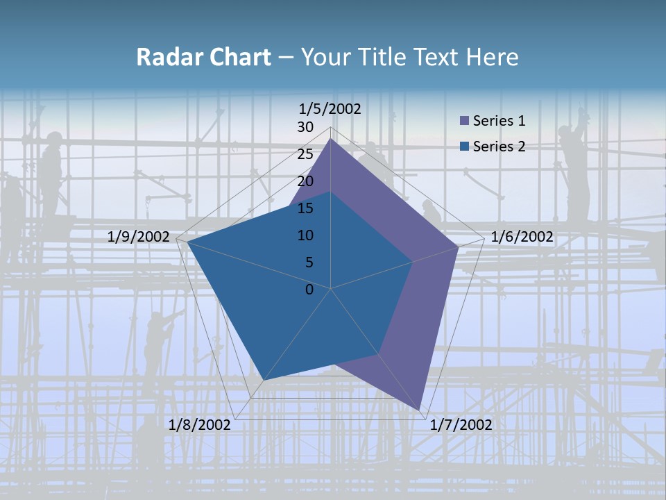 Busy Winter Window PowerPoint Template