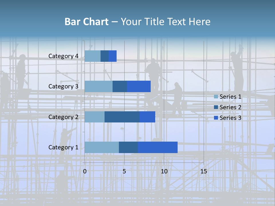 Busy Winter Window PowerPoint Template