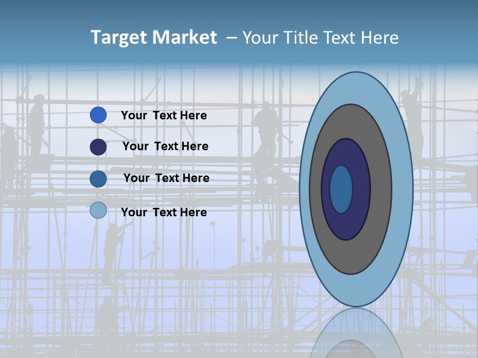 Busy Winter Window PowerPoint Template