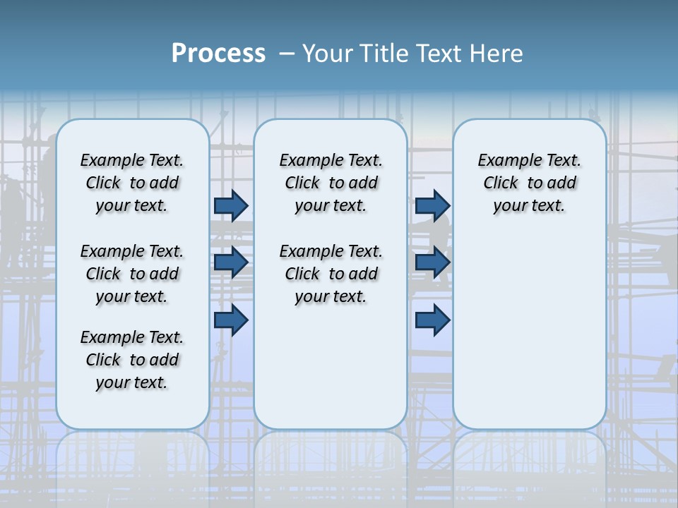 Busy Winter Window PowerPoint Template