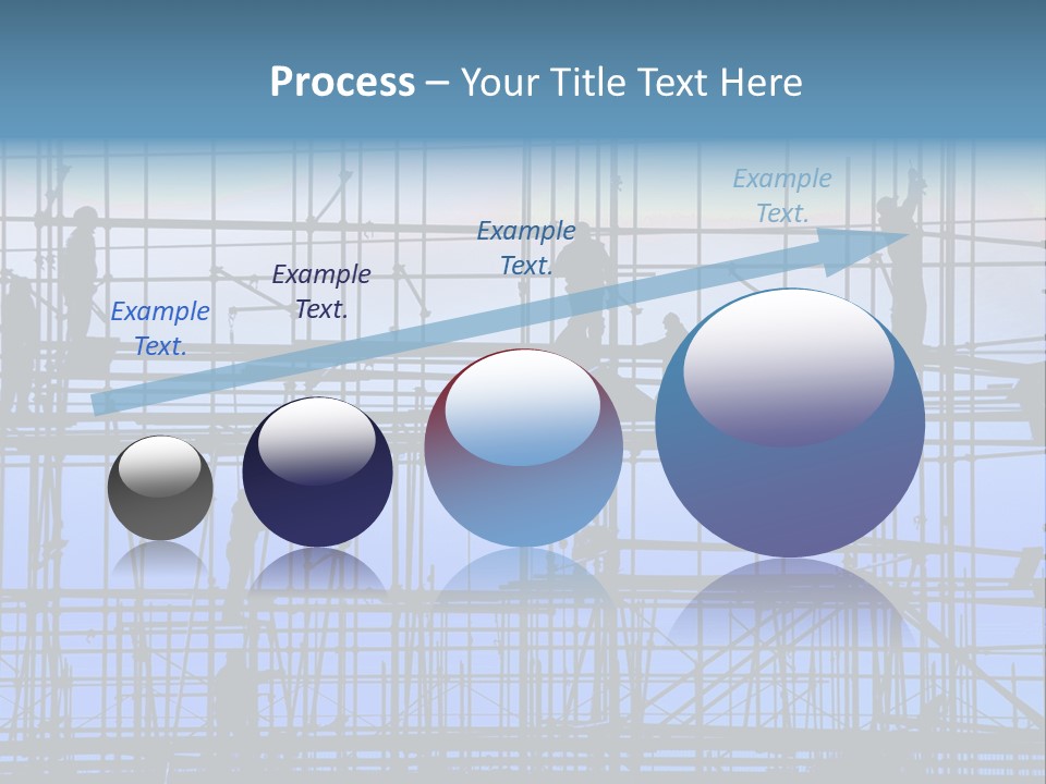 Busy Winter Window PowerPoint Template