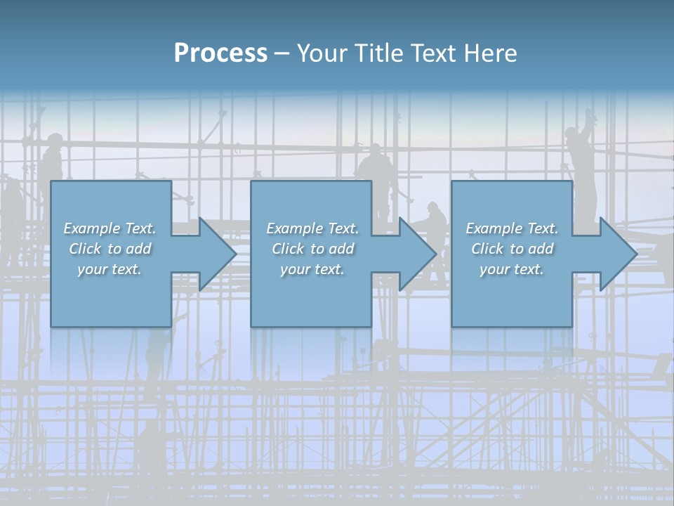 Busy Winter Window PowerPoint Template