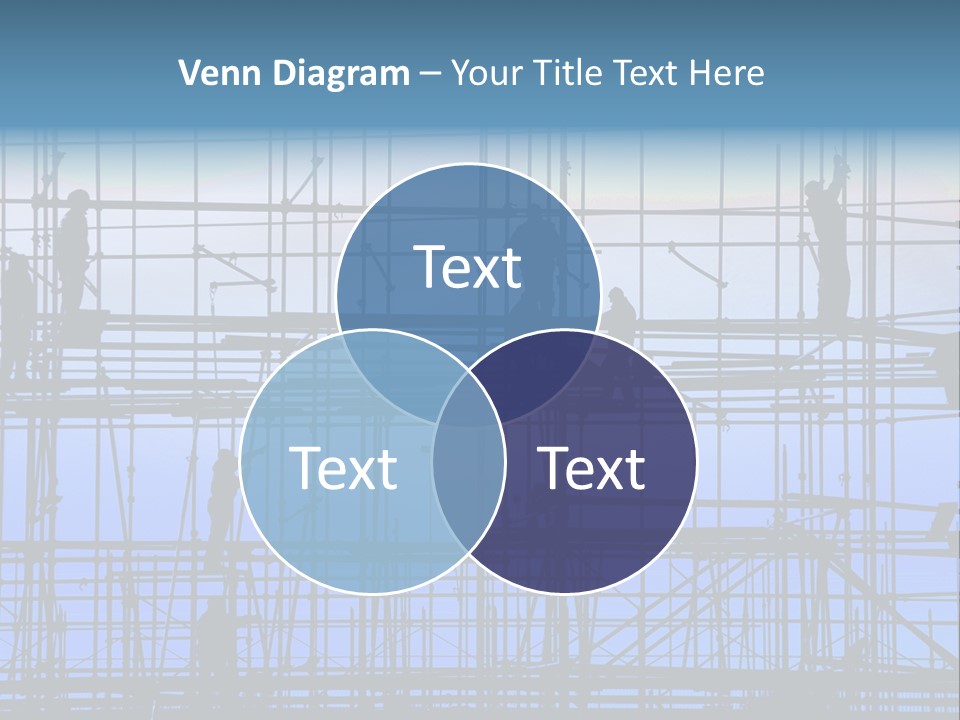 Busy Winter Window PowerPoint Template