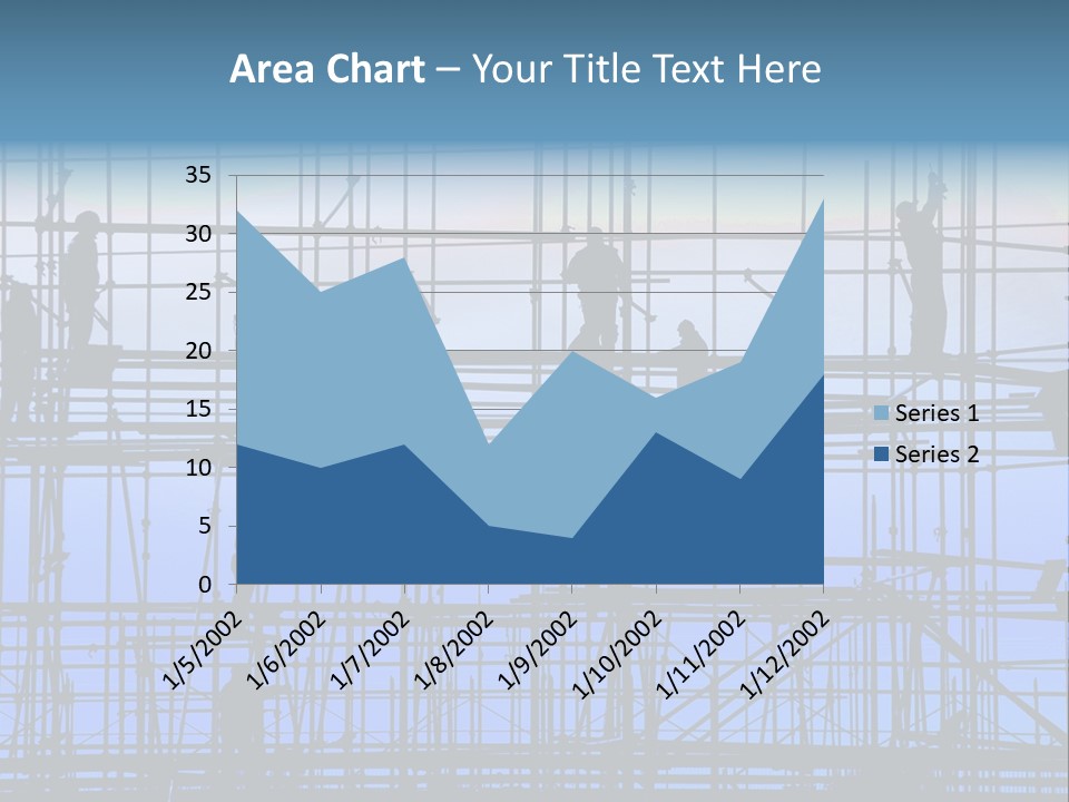 Busy Winter Window PowerPoint Template