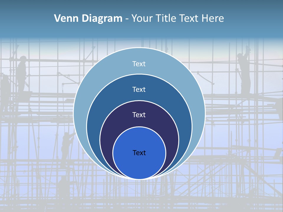 Busy Winter Window PowerPoint Template