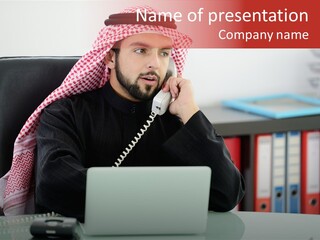 Commerce Roofing Busy PowerPoint Template