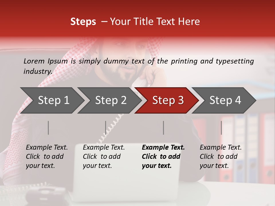 Commerce Roofing Busy PowerPoint Template