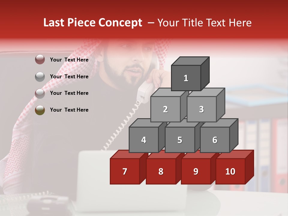 Commerce Roofing Busy PowerPoint Template