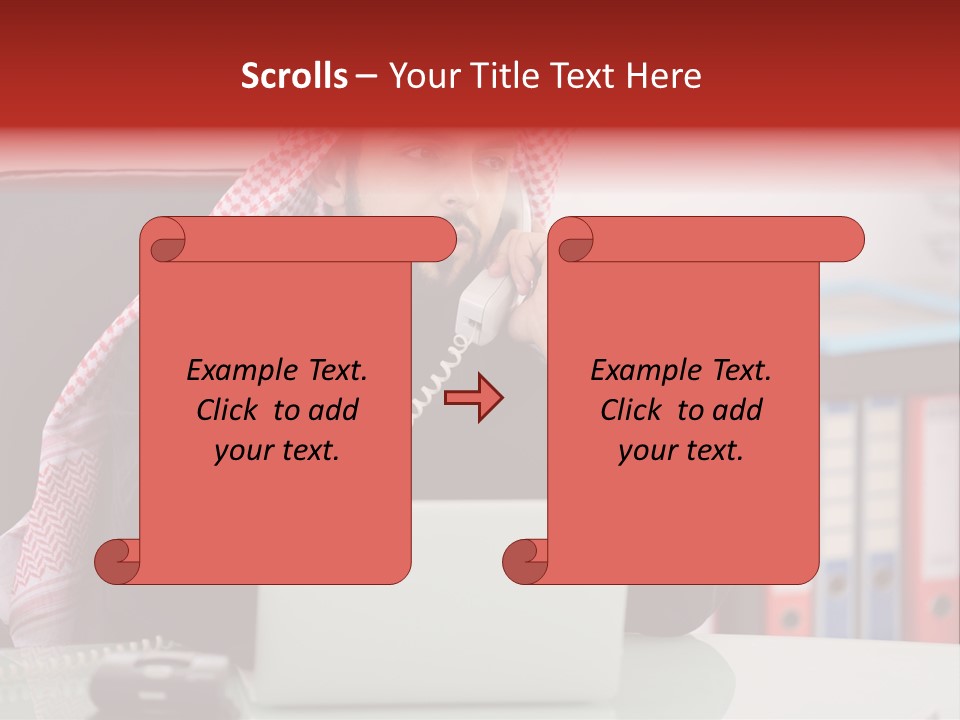 Commerce Roofing Busy PowerPoint Template