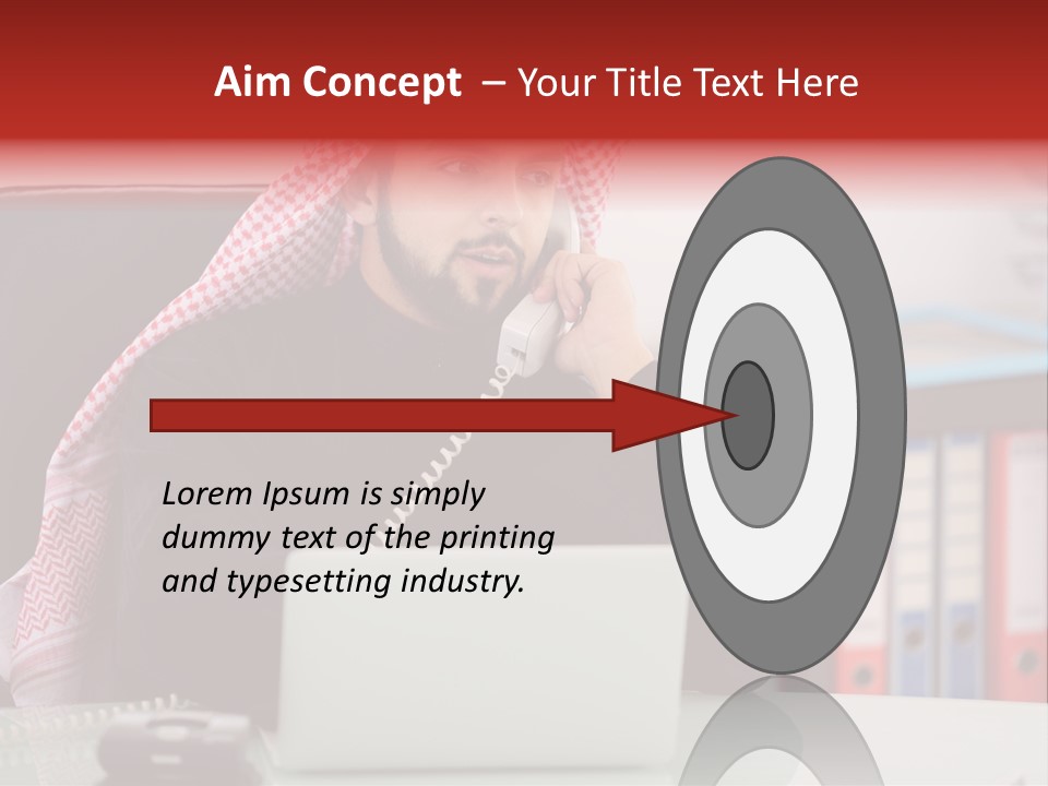 Commerce Roofing Busy PowerPoint Template