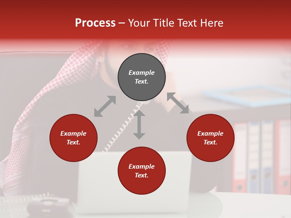 Commerce Roofing Busy PowerPoint Template