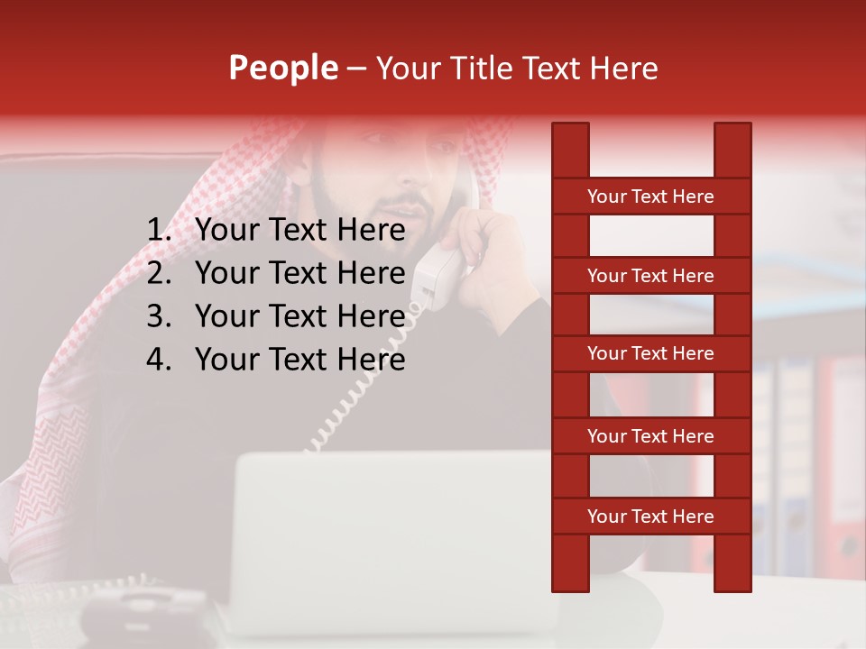 Commerce Roofing Busy PowerPoint Template