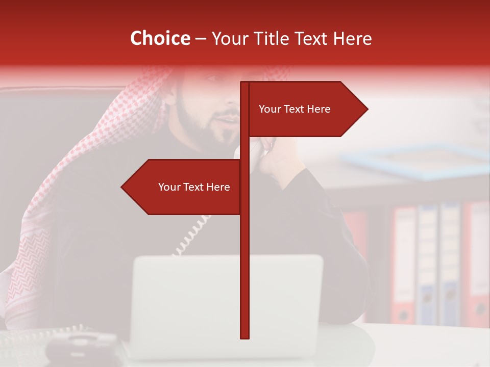 Commerce Roofing Busy PowerPoint Template