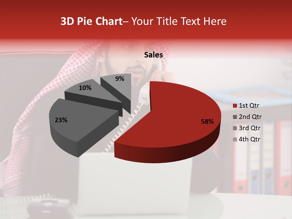 Commerce Roofing Busy PowerPoint Template