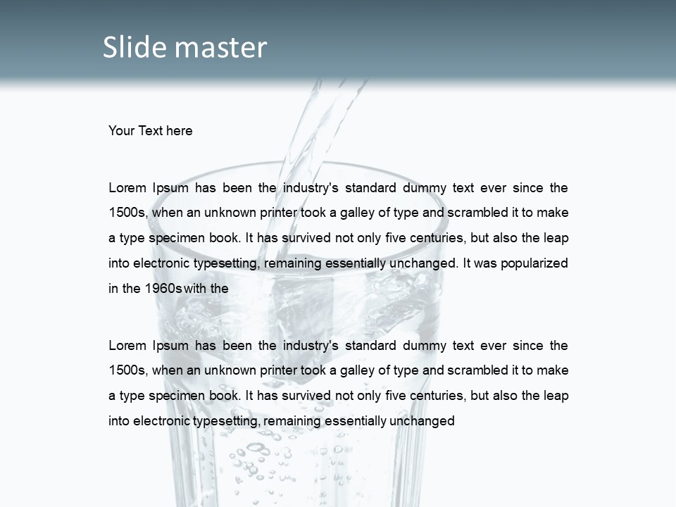 Winter Finance People PowerPoint Template