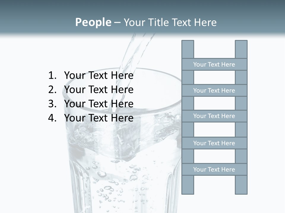 Winter Finance People PowerPoint Template