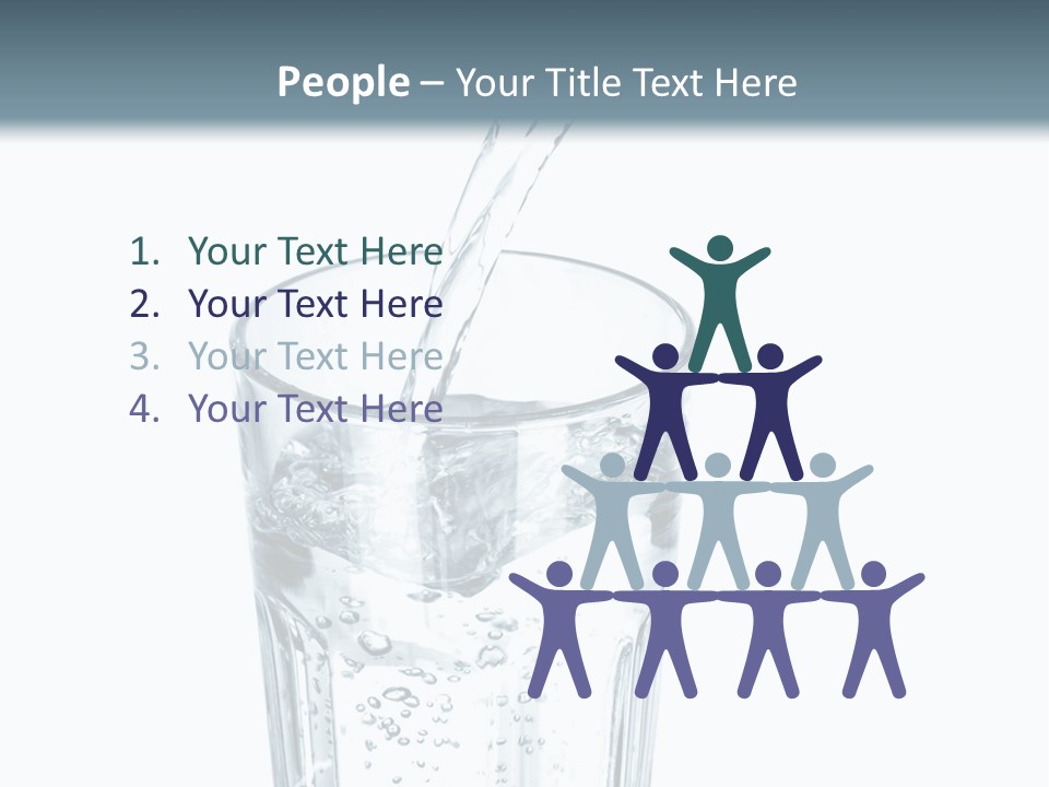 Winter Finance People PowerPoint Template