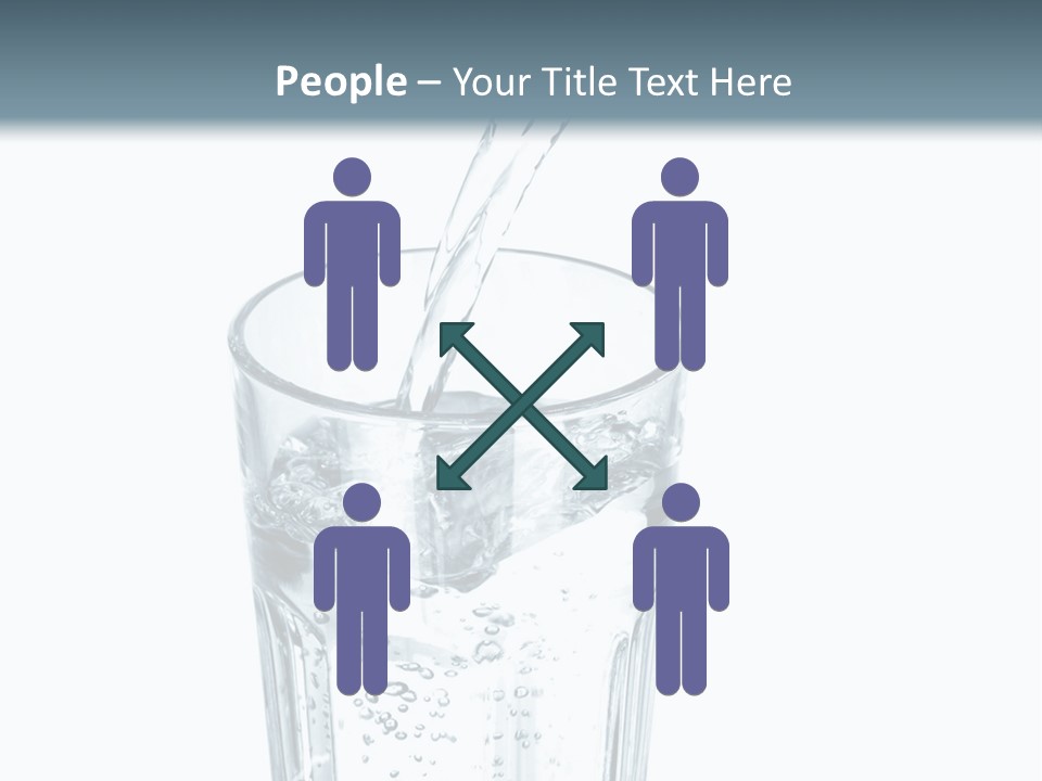 Winter Finance People PowerPoint Template