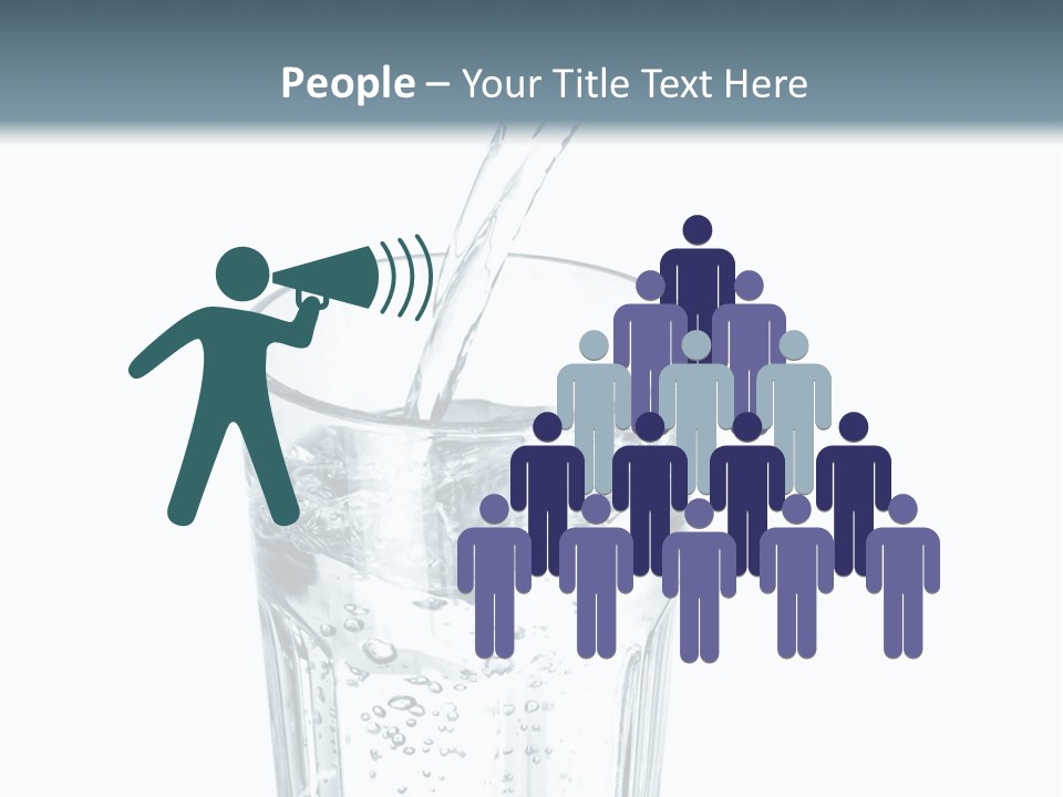 Winter Finance People PowerPoint Template