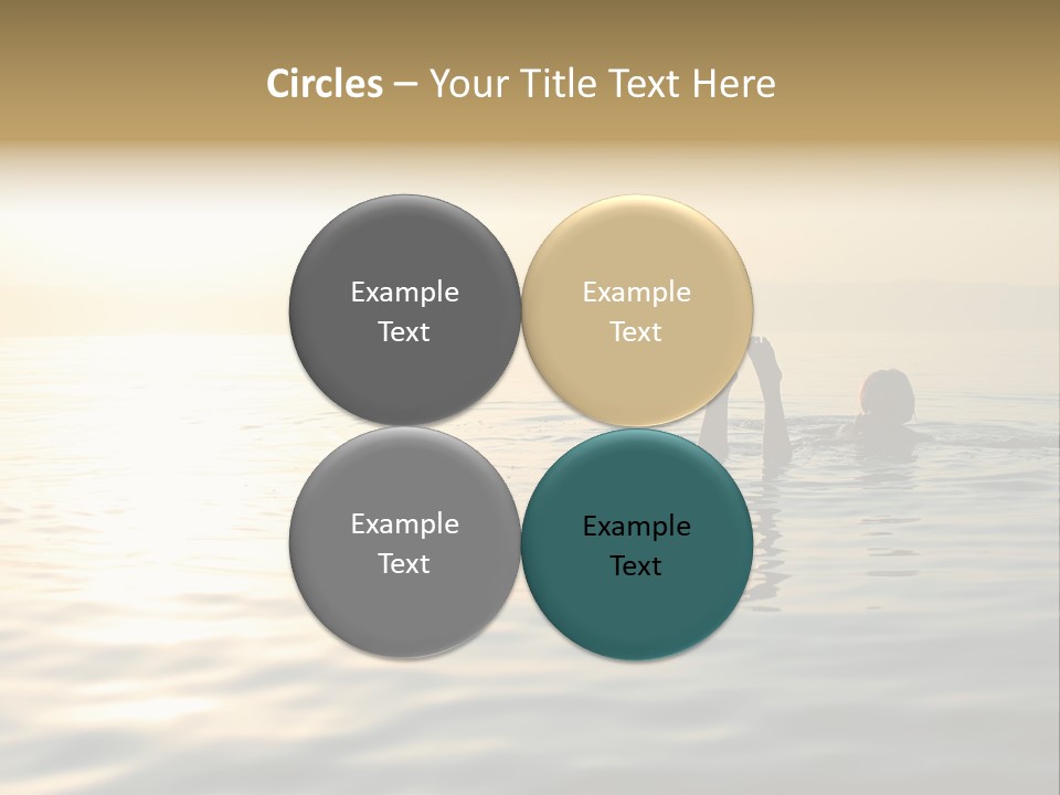 Trade Shopper Alley PowerPoint Template