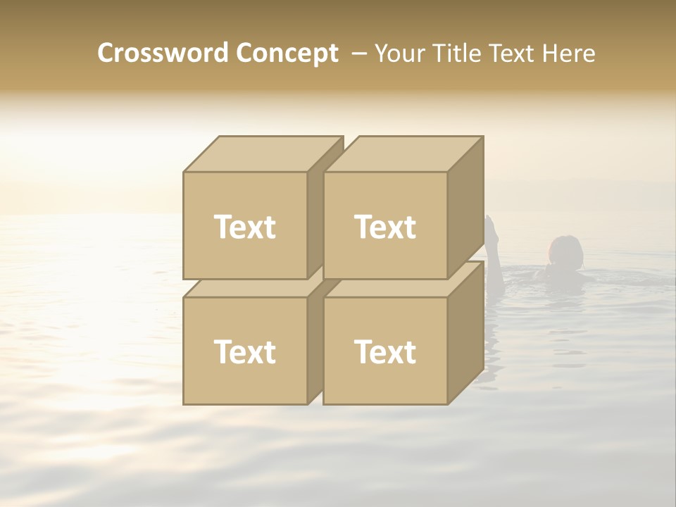 Trade Shopper Alley PowerPoint Template