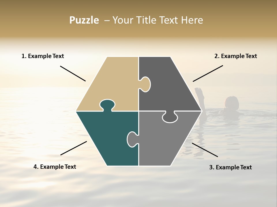 Trade Shopper Alley PowerPoint Template