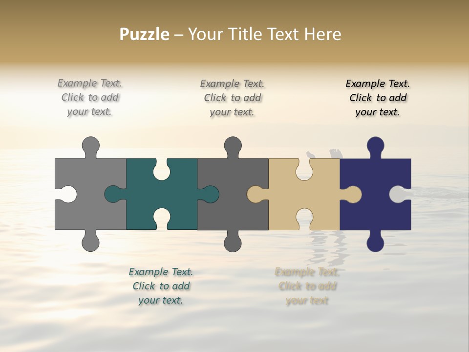 Trade Shopper Alley PowerPoint Template