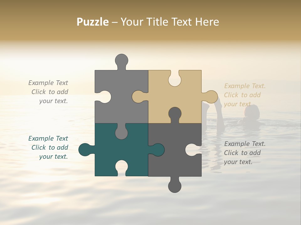 Trade Shopper Alley PowerPoint Template