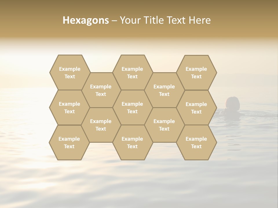 Trade Shopper Alley PowerPoint Template