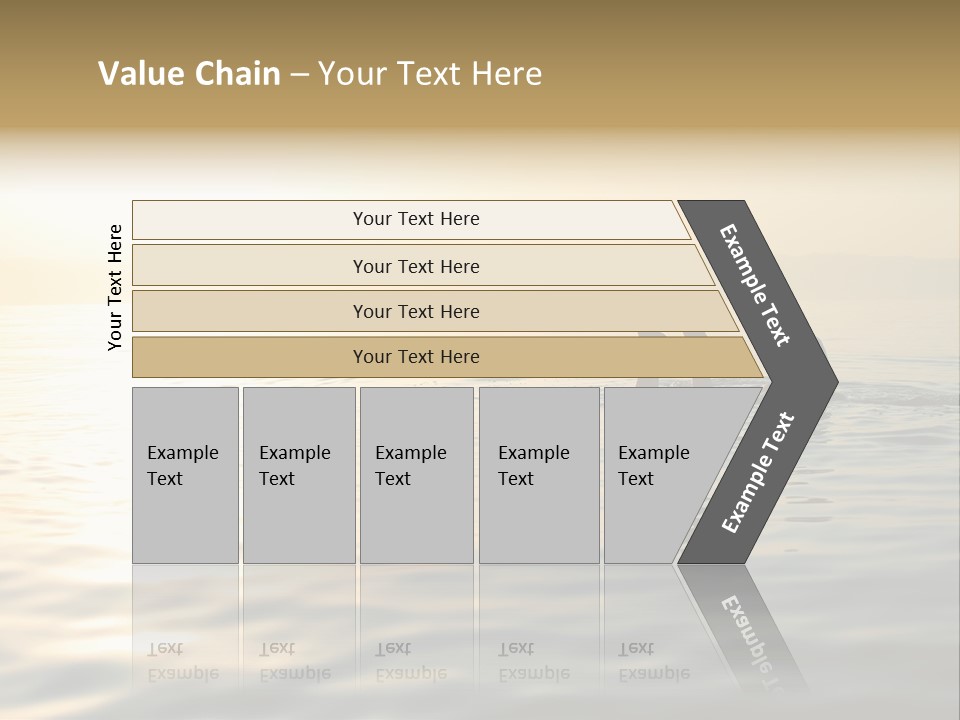 Trade Shopper Alley PowerPoint Template