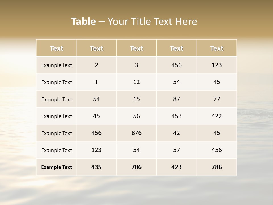 Trade Shopper Alley PowerPoint Template