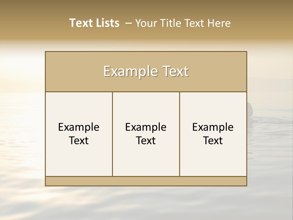 Trade Shopper Alley PowerPoint Template