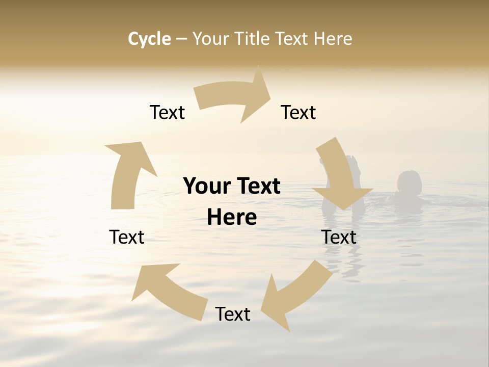 Trade Shopper Alley PowerPoint Template