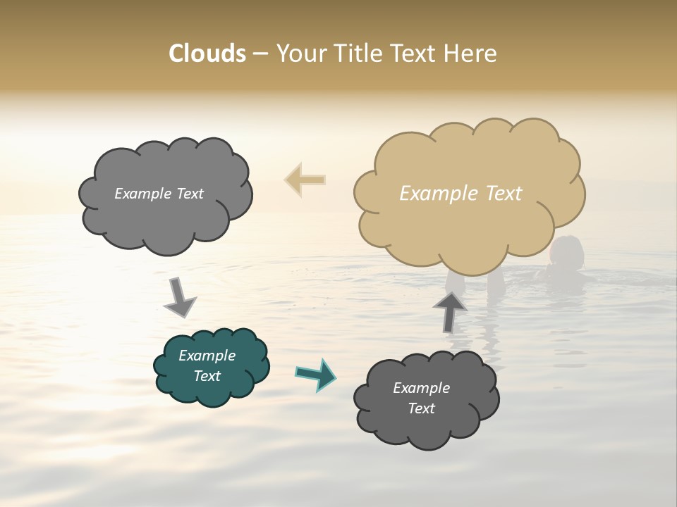 Trade Shopper Alley PowerPoint Template