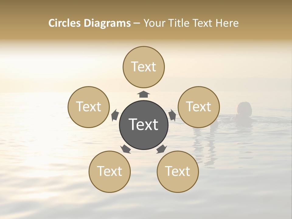 Trade Shopper Alley PowerPoint Template