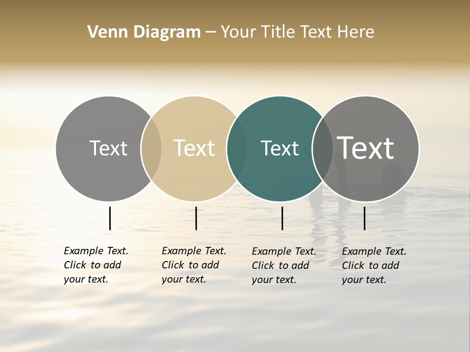 Trade Shopper Alley PowerPoint Template