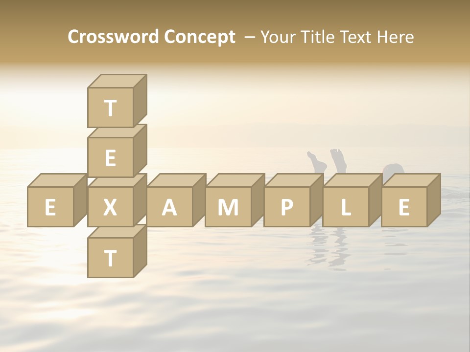 Trade Shopper Alley PowerPoint Template