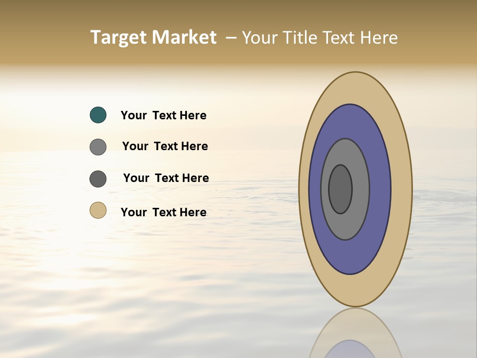 Trade Shopper Alley PowerPoint Template