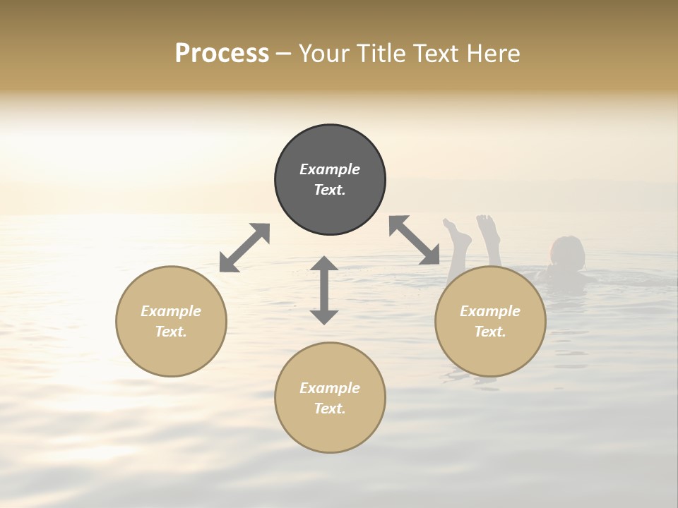 Trade Shopper Alley PowerPoint Template
