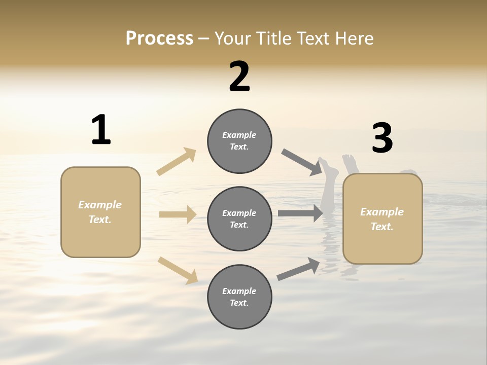 Trade Shopper Alley PowerPoint Template