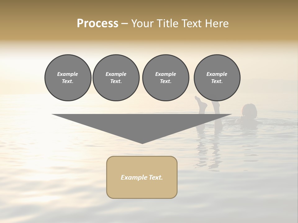 Trade Shopper Alley PowerPoint Template