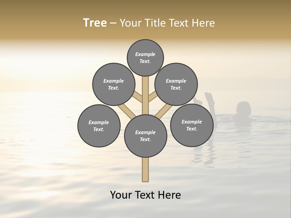 Trade Shopper Alley PowerPoint Template