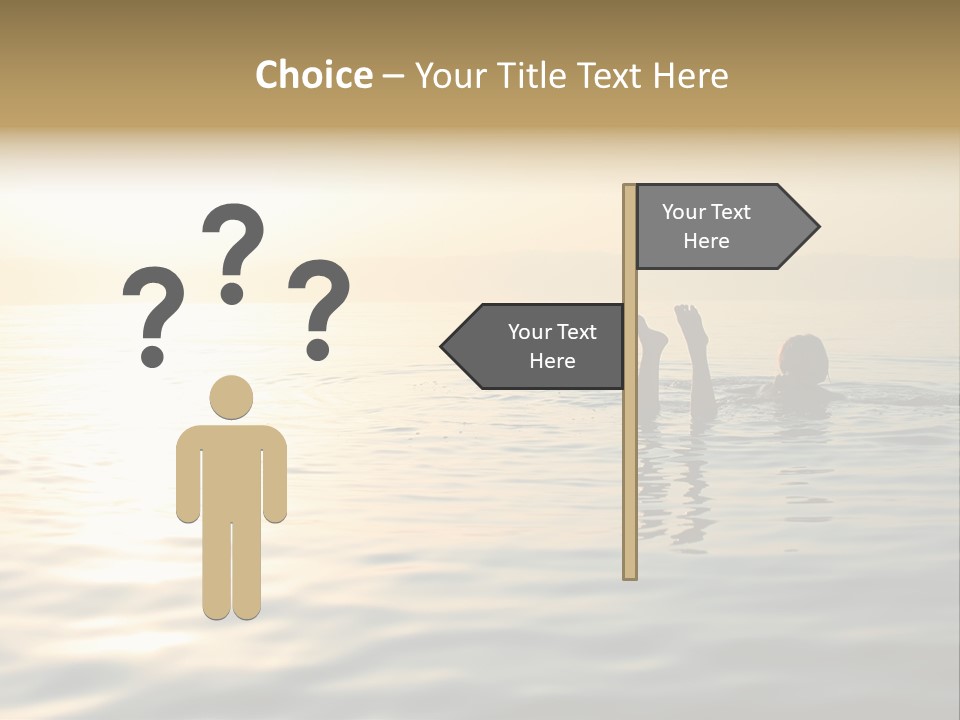Trade Shopper Alley PowerPoint Template