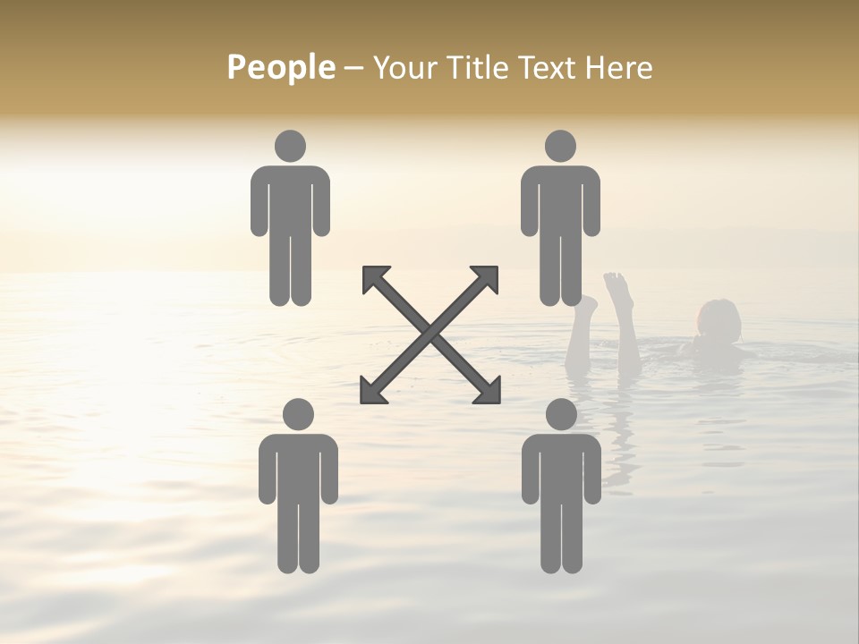 Trade Shopper Alley PowerPoint Template