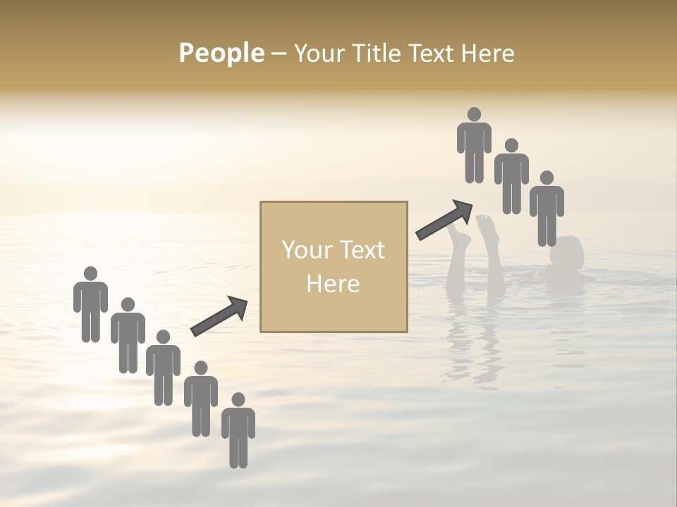 Trade Shopper Alley PowerPoint Template