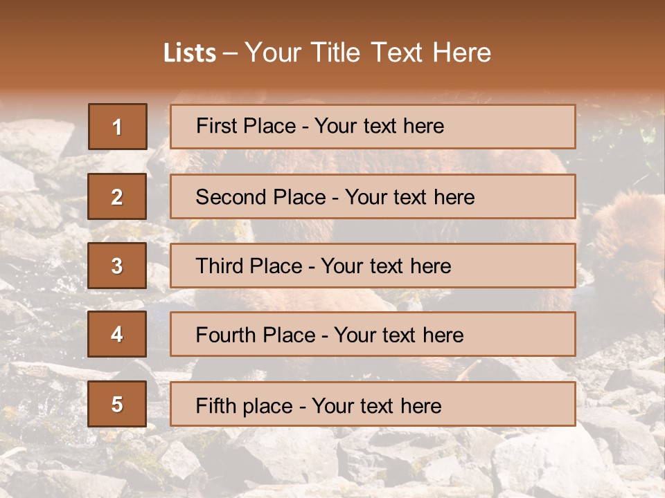 Child Outdoors Alaska PowerPoint Template