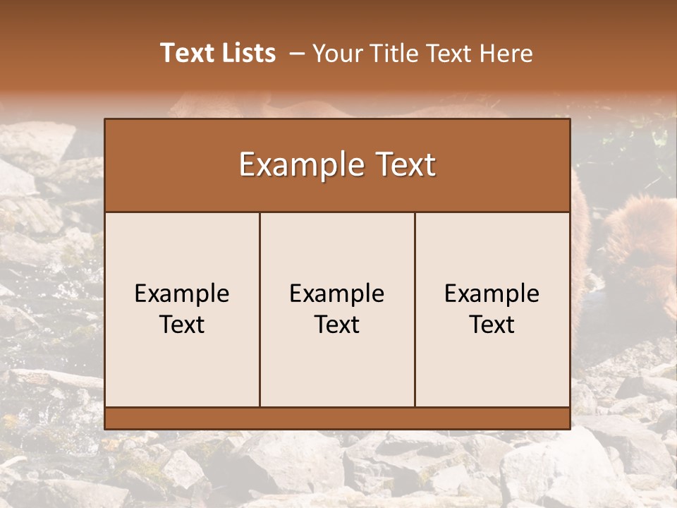 Child Outdoors Alaska PowerPoint Template